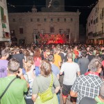 Plaça Major de Cervera durant l'Aquelarre